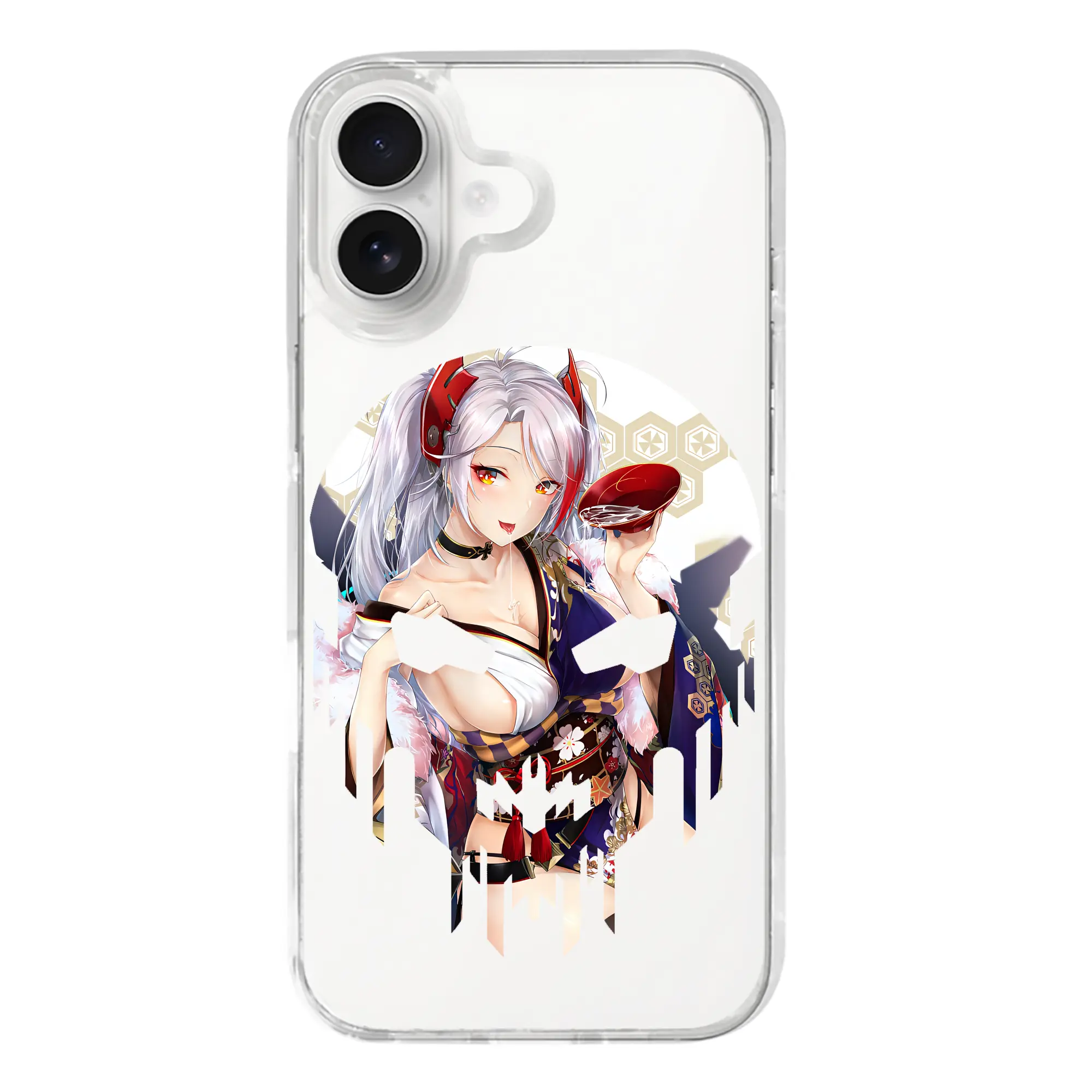 アズールレーン グッズ,プリンツ・オイゲン - iPhone 17シリーズ 透明スマホケース – 薄型・耐衝撃・精密フィット保護カバー